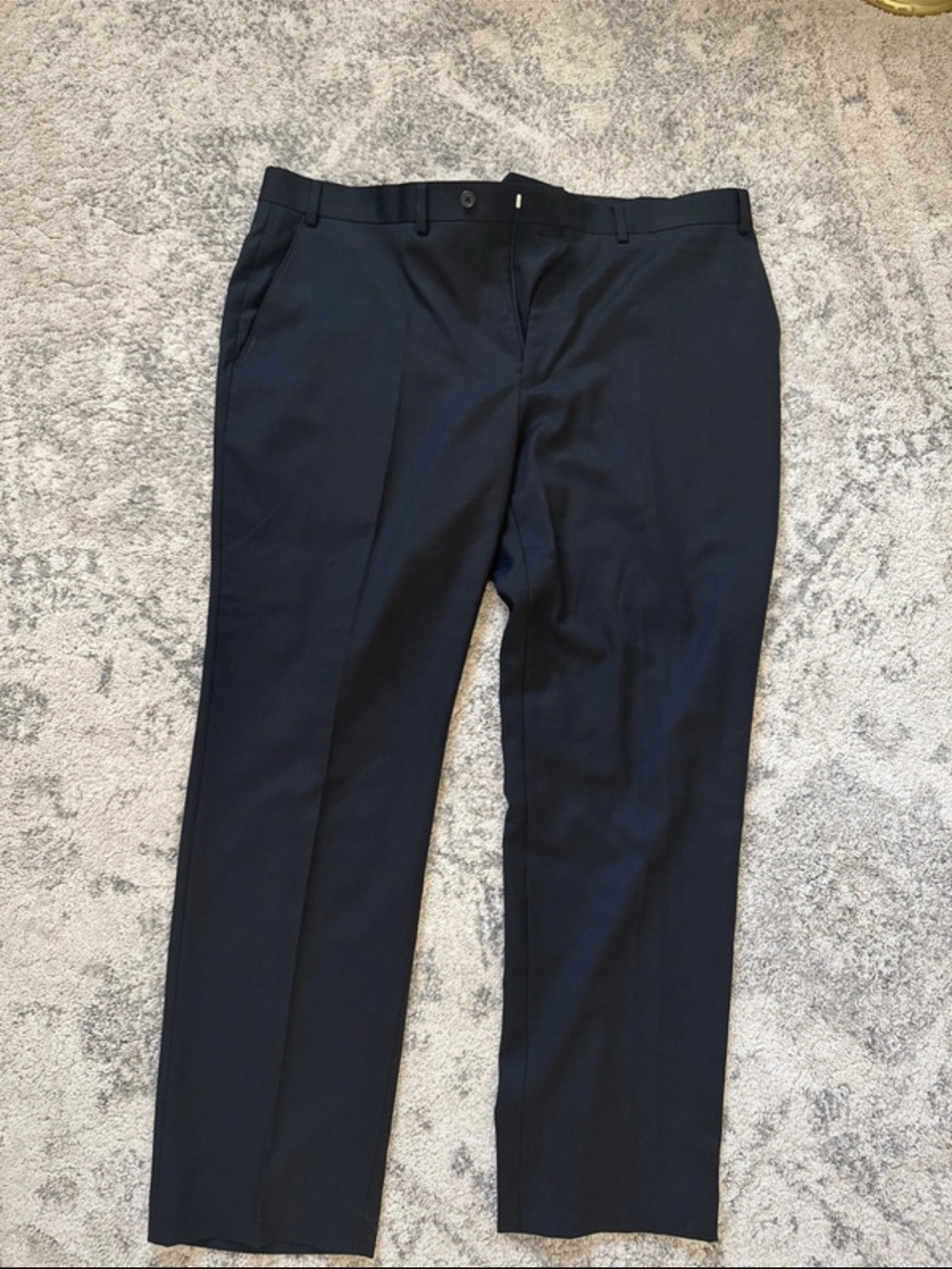 Men's Classic Black Dress Pants